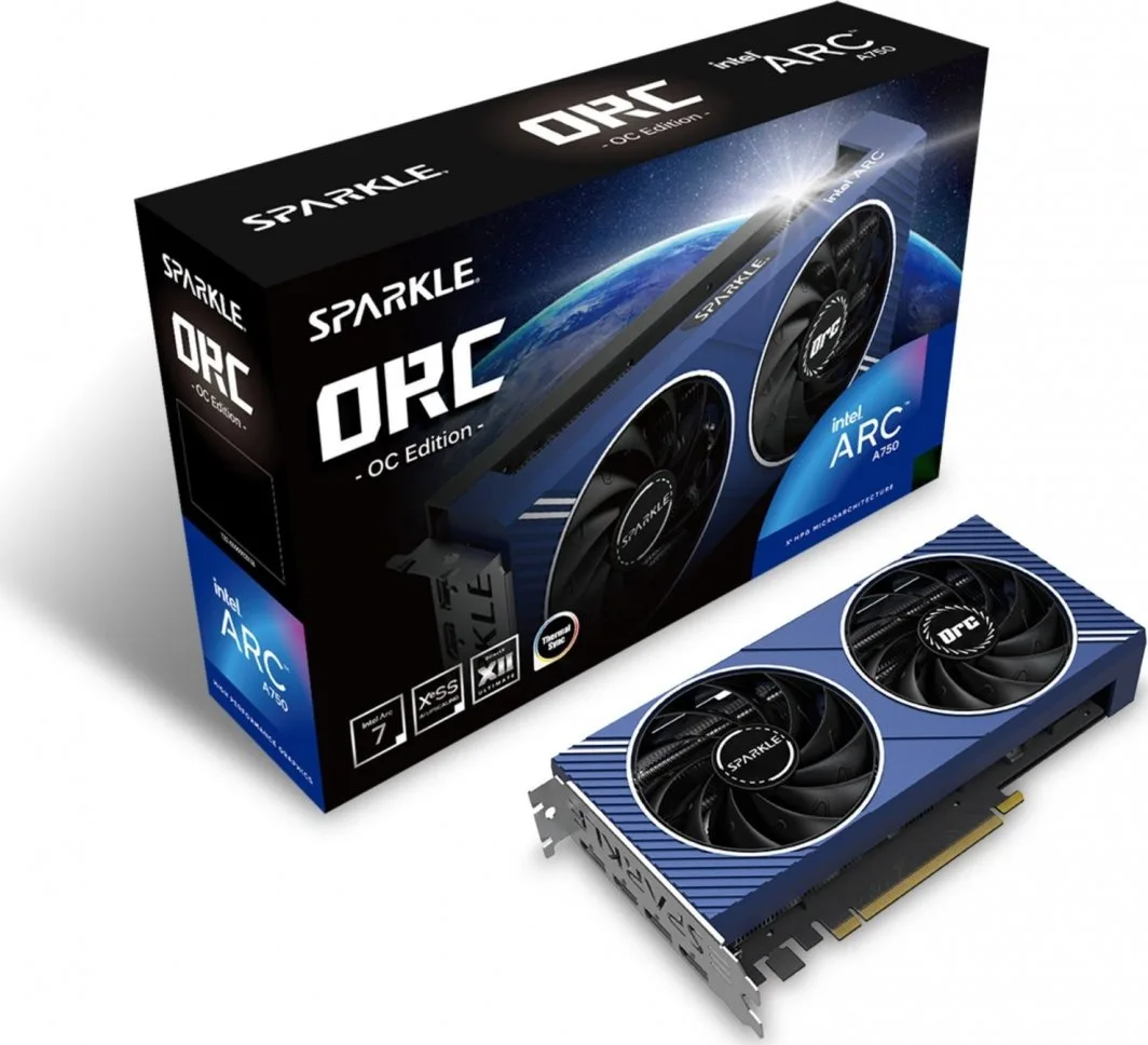 Sparkle Arc A750 Orc OC Edition 8GB GDDR6 (SA750C-8GOC)