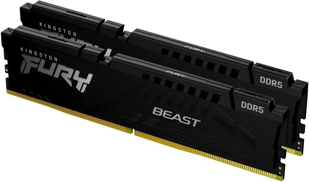 Kingston FURY Beast DDR5 128GB 5600MT/s CL40 Czarny (KF556C40BBK2-128)