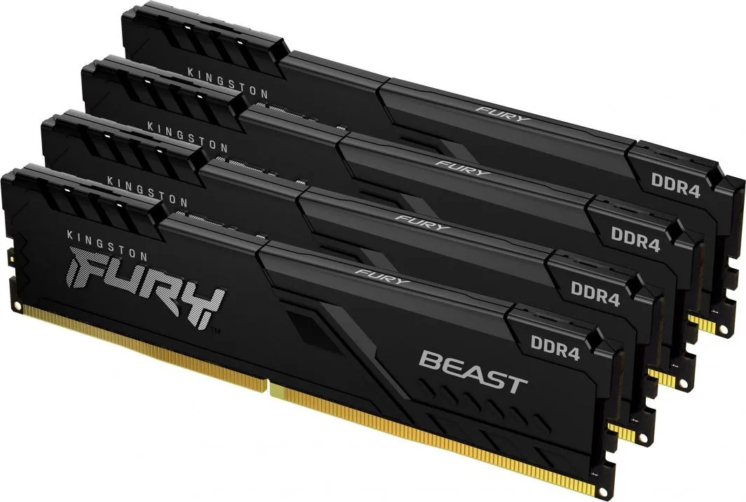 Kingston Fury Beast, DDR4, 64 GB, 3600MHz, CL18 (KF436C18BBK4/64)