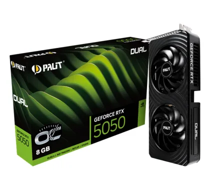 Palit GeForce RTX 5050 Dual OC 8GB GDDR6 DLSS4