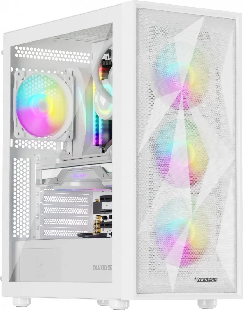 GENESIS Diaxid 605 ARGB czarna (NPC-2172)