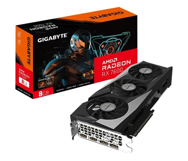 Gigabyte Radeon RX 7600 GAMING OC 8GB