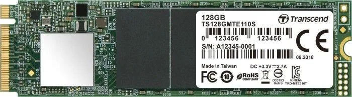 Transcend 128GB M.2 PCIe NVMe 110S