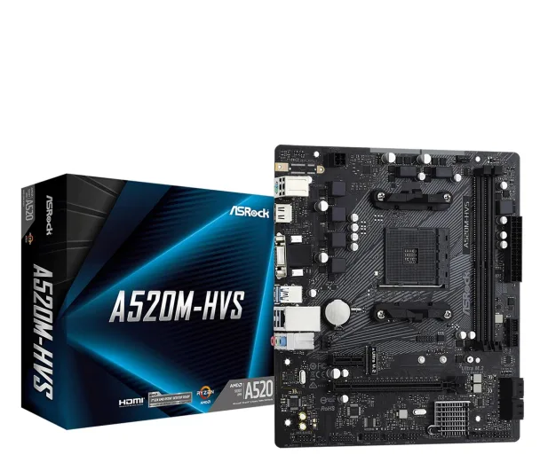 ASRock A520M‑HVS